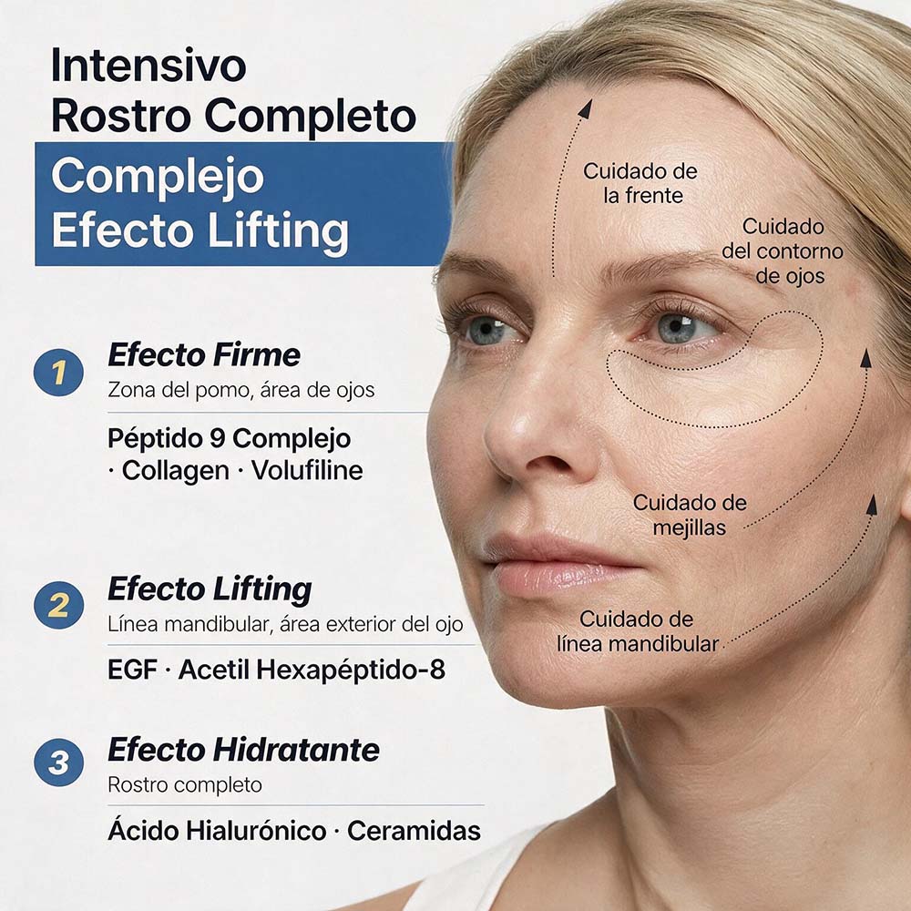 SILK PEPTIDE EGF HEARTFIT VOLUME LIFTING AMPOULE (AMPOLLETA FACIAL DE TRATAMIENTO INTENSIVO)